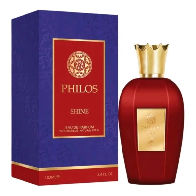 PERFUME  MAISON ALHAMBRA PHILOS SHINE  UNISEX EDP 100ML World Shop