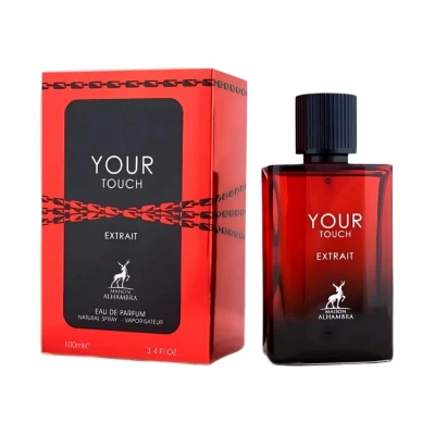 PERFUME MAISON ALHAMBRA YOUR TOUCH EXTRAIT MASCULINO EP 100ML World Shop