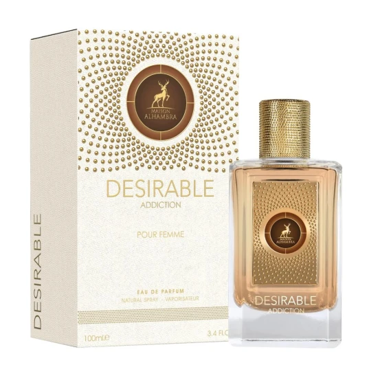 PERFUME  MAISON ALHAMBRA DESIRABLE ADDICTION FEMENINO EDP 100ML World Shop