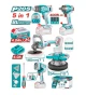 TOTAL COMBO 20V 5PCS  TOSLI250592 World Shop