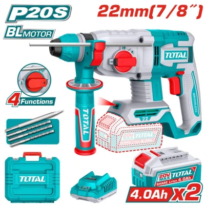 TOTAL MARTILLO ROTATIVO 20V  TRHLI212282 World Shop