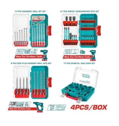 TOTAL COMBO DE BROCAS 4PCS  TOS26068 World Shop