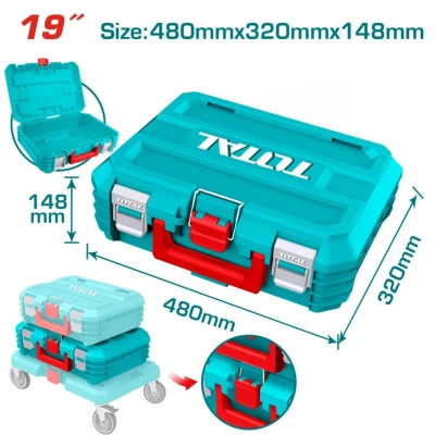 TOTAL CAJA DE  HERRAMIENTAS 19 15KG  TPBXS102 World Shop
