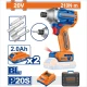 WADFOW  ATORNILLADOR DE IMPACTO 210NM  20V WCD2B21  World Shop