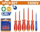 WADFOW  JUEGO DE DESTORNILLADORES CON AISLAMIENTO 6PCS  WSS7406 World Shop