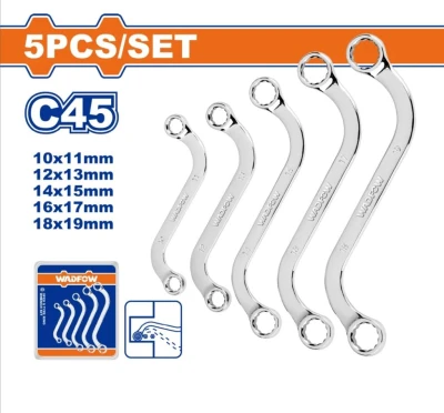 WADFOW JUEGO DE LLAVES TIPO S 5PCS  WFR4405 World Shop
