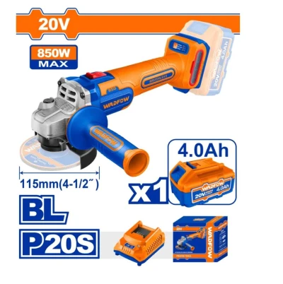 WADFOW  AMOLADORA ANGULAR 20V 115MM  UWLAP5421 World Shop