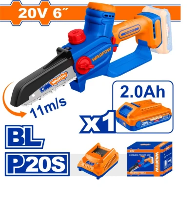 WADFOW  MOTOSIERRA 20V 6  WCLP562 1BAT World Shop