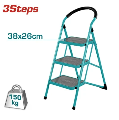 TOTAL  ESCALERA DE 3 PELDAÑOS   THLAD09031 World Shop