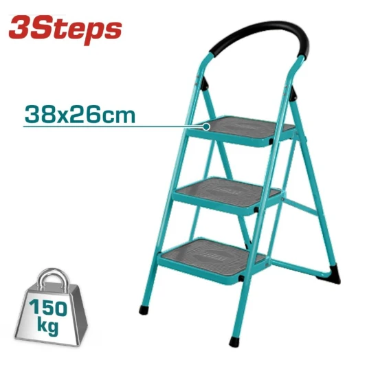 TOTAL  ESCALERA DE 3 PELDAÑOS   THLAD09031 World Shop