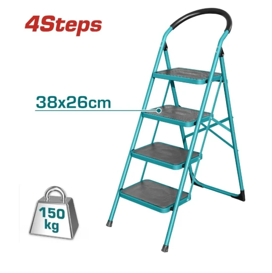 TOTAL ESCALERA DE 4 PELDAÑOS   THLAD09041 World Shop