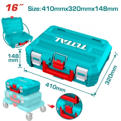 TOTAL CAJA DE  HERRAMIENTAS 16 15KG  TPBXS101 World Shop TOTAL CAJA DE  HERRAMIENTAS 16 15KG  TPBXS101 World Shop
