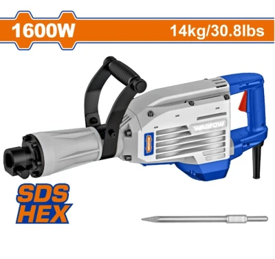 WADFOW  MARTILLO DEMOLEDOR SDS HEX 1600W   WDB1D80 World Shop WADFOW  MARTILLO DEMOLEDOR SDS HEX 1600W   WDB1D80 World Shop