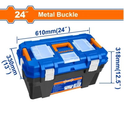 WADFOW CAJA DE HERRAMIENTAS DE PLÁSTICO 24  WTB3324  World Shop WADFOW CAJA DE HERRAMIENTAS DE PLÁSTICO 24  WTB3324  World Shop