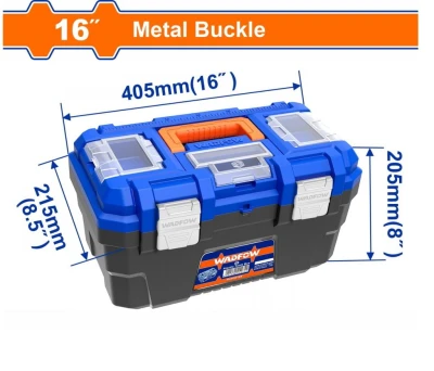 WADFOW CAJA DE HERRAMIENTAS DE PLÁSTICO 16  WTB3316  World Shop WADFOW CAJA DE HERRAMIENTAS DE PLÁSTICO 16  WTB3316  World Shop