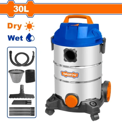 WADFOW  ASPIRADORA 30LT 1200W SECO-HUMEDO   WVR4A30  World Shop