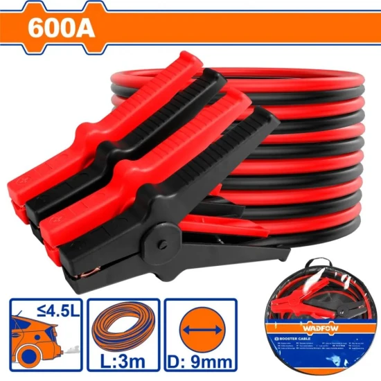 WADFOW  CABLE DE ARRANQUE DE BATERIA 600A  WBTC1902 World Shop WADFOW  CABLE DE ARRANQUE DE BATERIA 600A  WBTC1902 World Shop