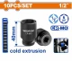 WADFOW  DADOS DE IMPACTO 10PCS 1/2 CRMO  WMSD201  World Shop WADFOW  DADOS DE IMPACTO 10PCS 1/2 CRMO  WMSD201  World Shop