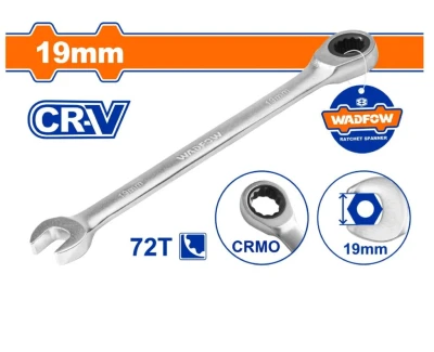 WADFOW LLAVE COMBINADAS CON RACHET 19MM  WSA5119 World Shop WADFOW LLAVE COMBINADAS CON RACHET 19MM  WSA5119 World Shop