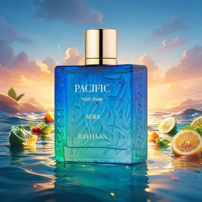 PERFUME RAYHAAN PACIFIC AURA  MASCULINO 100ML World Shop