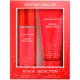 SET WOMEN SECRET ROUGE SEDUCTION BODY MIST  85ML+BODY LOTION 90ML World Shop