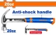 WADFOW MARTILLO UÑA ACERO FORJADO MANGO ANTISHOCK  560G  WHM8320 World Shop
