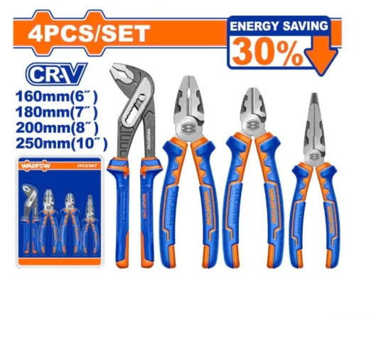 WADFOW  JUEGO DE  ALICATES 4PCS  WPS0624 World Shop