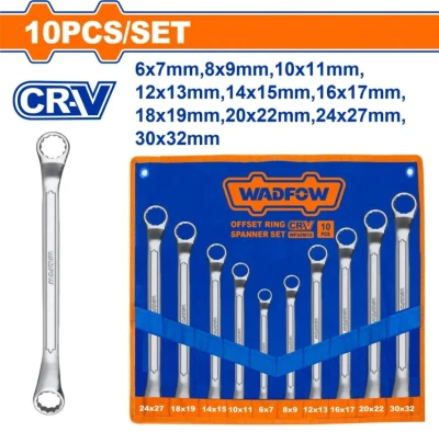 WADFOW JUEGO DE LLAVE COMBINADAS 10PCS 6-32MM  WFD5M10 World Shop