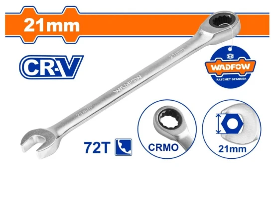 WADFOW LLAVE COMBINADA CON  RATCHET 21MM  WSA5121 World Shop