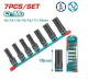TOTAL JUEGO DE DADOS DE IMPACTO PROFUNDO 1/2 7PCS  THKISD12073L  World Shop