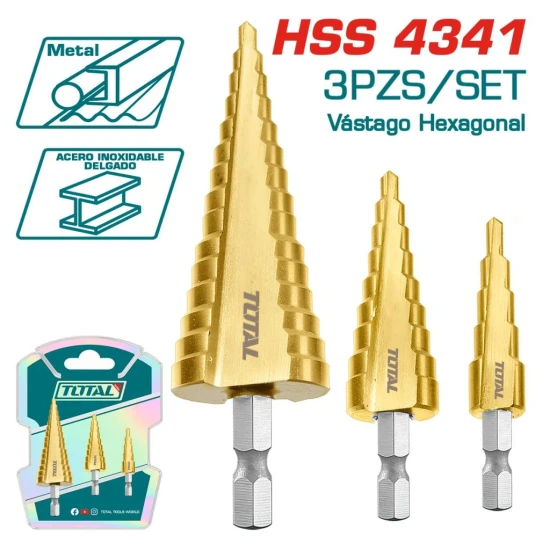 TOTALMECHAS ESCALONADAS 3PCS HSS4341 TAC80402 World Shop