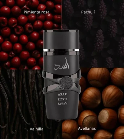 PERFUME  LATTAFA ASAD ELIXIR EDP MASCULINO 100ML World Shop