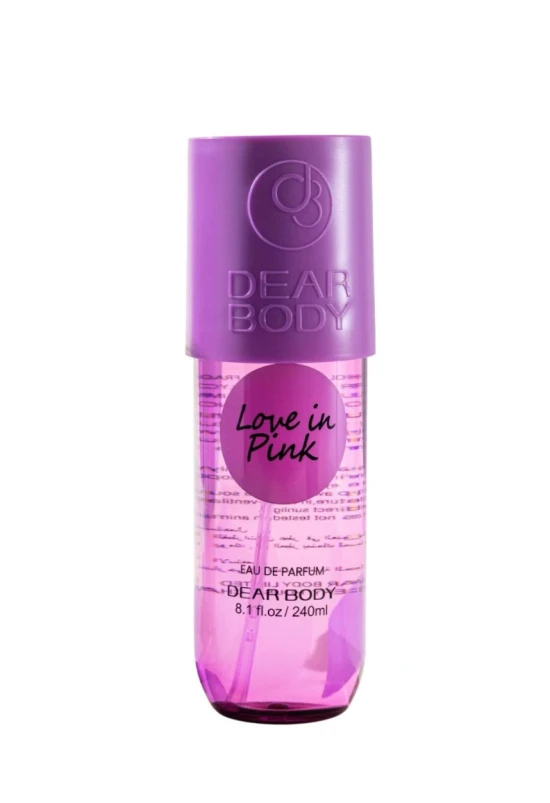  COLONIA DEAR BODY LOVE PINK 240ML   DE30301  World Shop