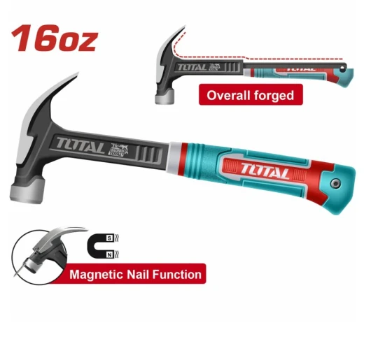 TOTAL  MARTILLO MAGNÉTICO #45 16OZ  THCH61016L  World Shop