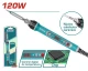 TOTAL SOLDADOR ELECTRICO CON CONTROL DE TEMPERATURA 120W  TET01610 World Shop