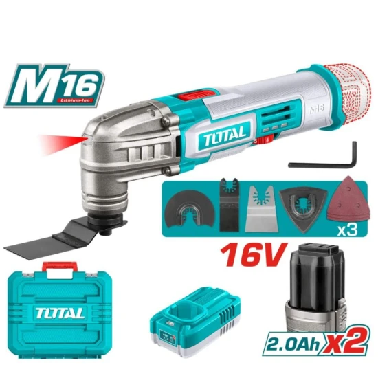 TOTAL MULTI-HERRAMIENTA DE IONES DE LITIO 16V TMLI16222 World Shop