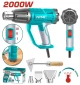 TOTAL  PISTOLA DE CALOR 2000W  TB20045 World Shop