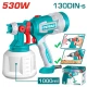 TOTAL PISTOLA DE PINTURA 530W  TT4506 World Shop