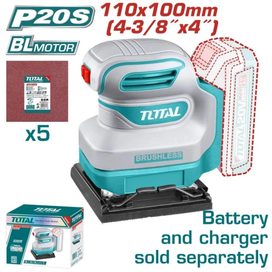 TOTAL LIJADORA DE PALMA  20V TSHSLI2024 World Shop