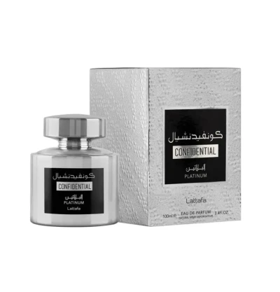 PERFUME  LATTAFA CONFIDENTAL SILVER EDP MASCULINO  100ML World Shop