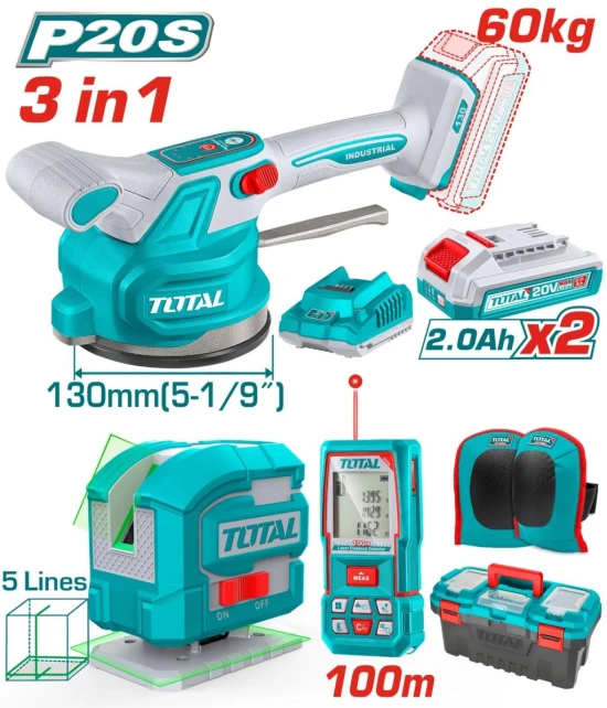 TOTAL COMBO INALÁMBRICO 3PCS   TOSLI250606 World Shop