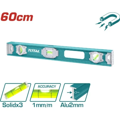 TOTAL NIVEL DE BURBUJA 60CM  TMT26026 World Shop