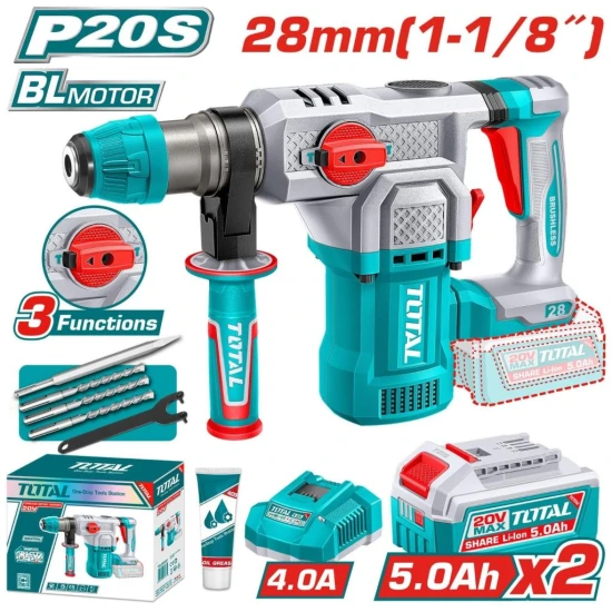 TOTAL ROTOMARTILLO 20V 28MM TRHLI202862 World Shop