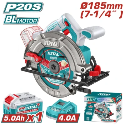 TOTAL SIERRA CIRCULAR 20V 185MM  TSLI18513 World Shop
