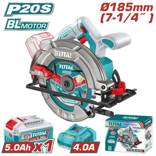 TOTAL SIERRA CIRCULAR 20V 185MM  TSLI18513 World Shop