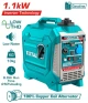 TOTAL GENERADOR A GASOLINA ULTRA SILENCIOSO 1.1KW  TP515006 World Shop