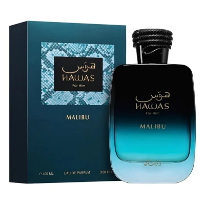 PERFUME RASASI HAWAS MALIBU EDP UNISEX   100ML World Shop