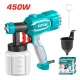 TOTAL PISTOLA DE  PINTURA 450W 800ML PLÁSTICO  UTT3506  World Shop