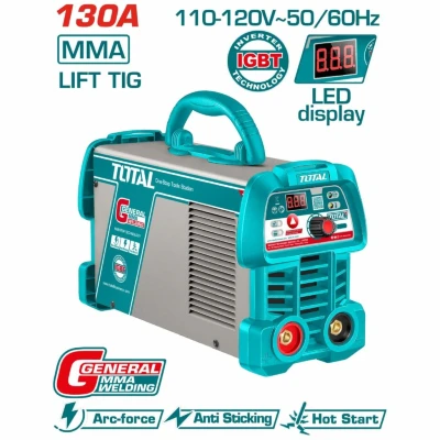 TOTAL MÁQUINA DE SOLDAR MMA 130A  TW213059 World Shop
