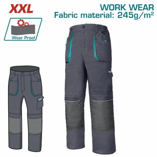 TOTAL PANTALONES DE TRABAJO TSP6022.XXL World Shop